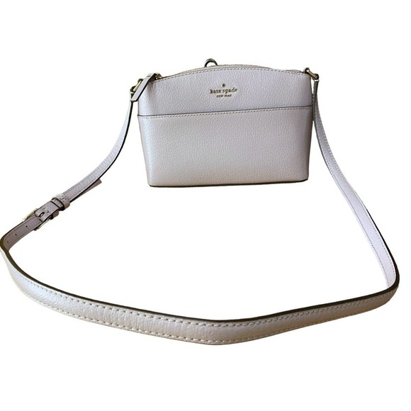 Kate Spade Lavender Mist Grove Street Millie Crossbody Purse Bag Leather - Picture 4 of 16